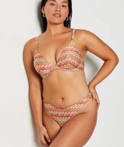 Etam Balconette Bikini Top MULTICOLOURED Clearance