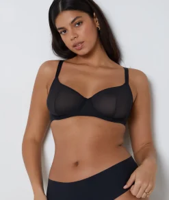 Etam Balconette Bra Noir Cheap