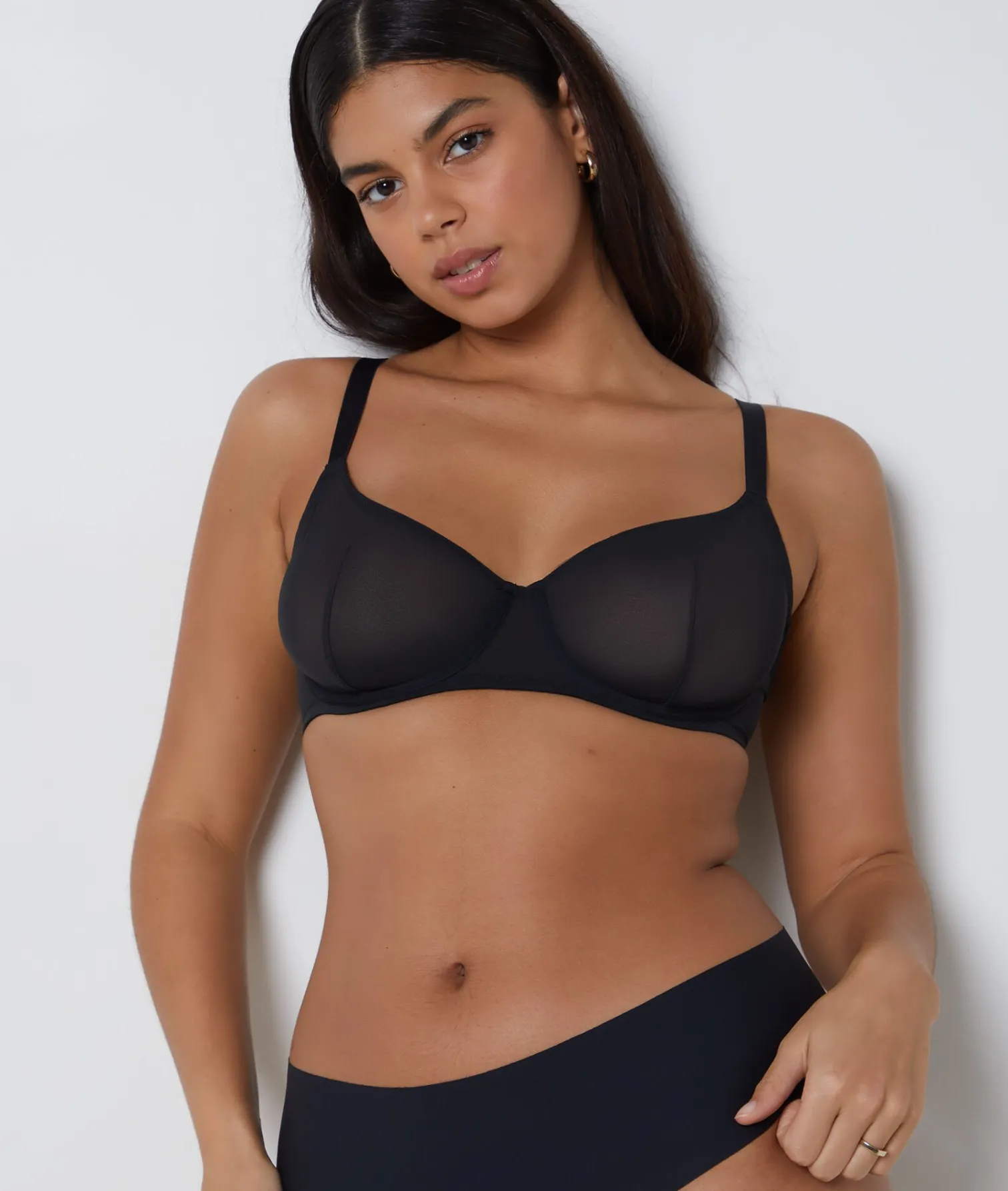 Etam Balconette Bra Noir Cheap