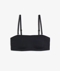 Etam Bandeau sans armatures en microfibre NOIR Shop