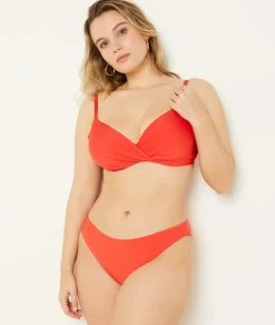 Etam Bikini Bottom ROUGE Best Sale