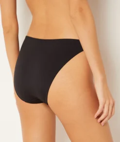 Etam Bikini Bottom with Jewellery Details BLACK Shop