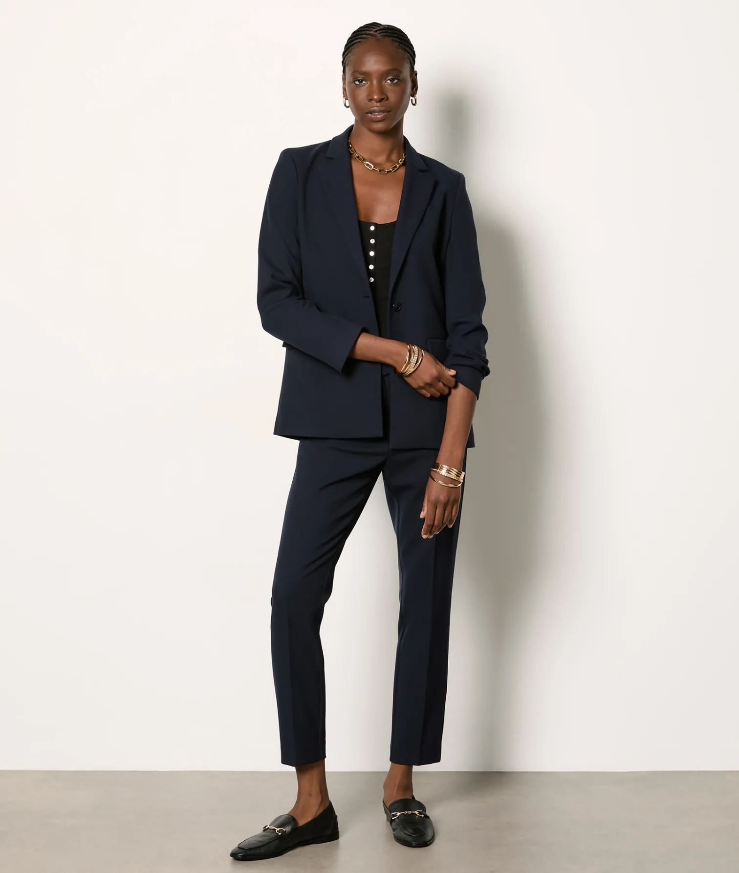 Etam Blazer Jacket BLACK Flash Sale