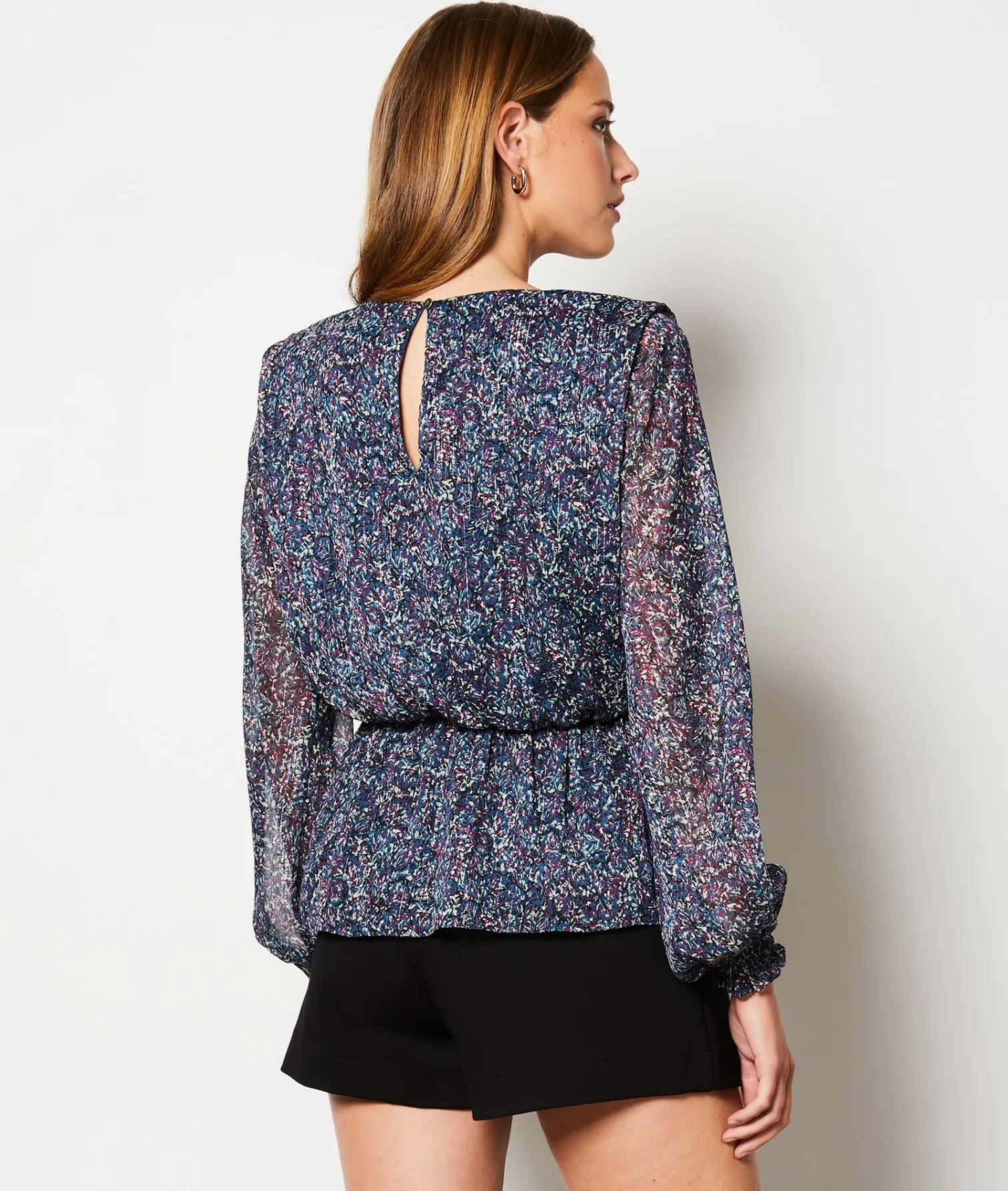Etam Blouse à motifs IMPFDVIOLET. Store