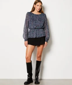 Etam Blouse à motifs IMPFDVIOLET. Store