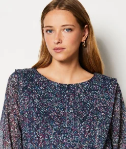 Etam Blouse à motifs IMPFDVIOLET. Store