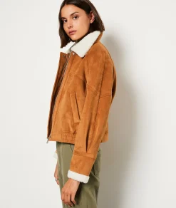 Etam Blouson col effet bouclette DUNE Fashion