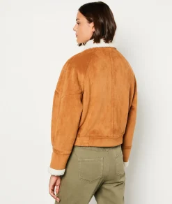 Etam Blouson col effet bouclette DUNE Fashion