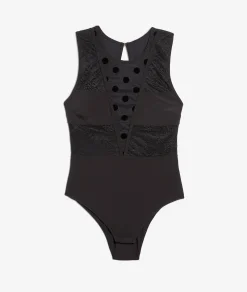 Etam Body post-mastectomie brodé NOIR Flash Sale