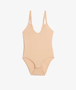 Etam Bodysuit - Medium Control NUDE Sale