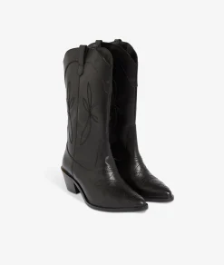 Etam Bottes santiagues NOIR Fashion