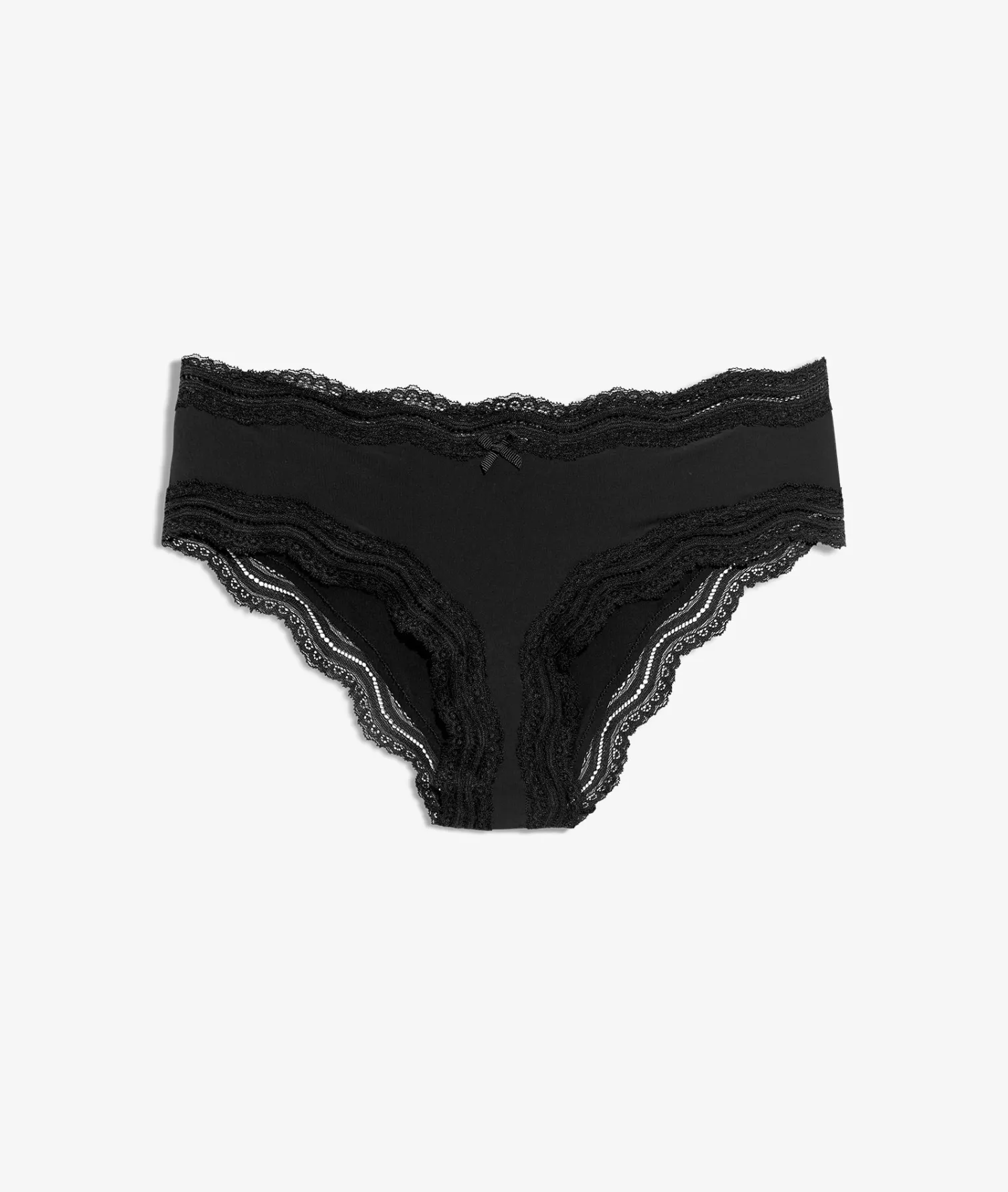 Etam Boyshorts With Lace Details BLACK Clearance
