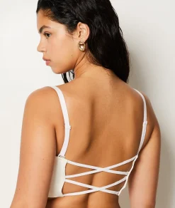 Etam Bra - Lightly Lined Bustier ECRU Sale