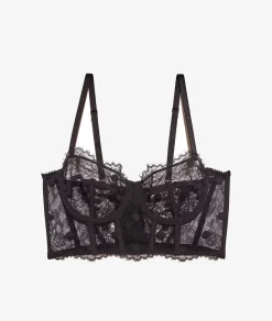Etam Bra N.9 - Balconette BLACK Shop