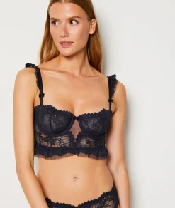 Etam Bra N.9 - Balconette MARINE Best Sale