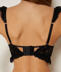 Etam Bra N.9 - Balconette Bustier BLACK Shop