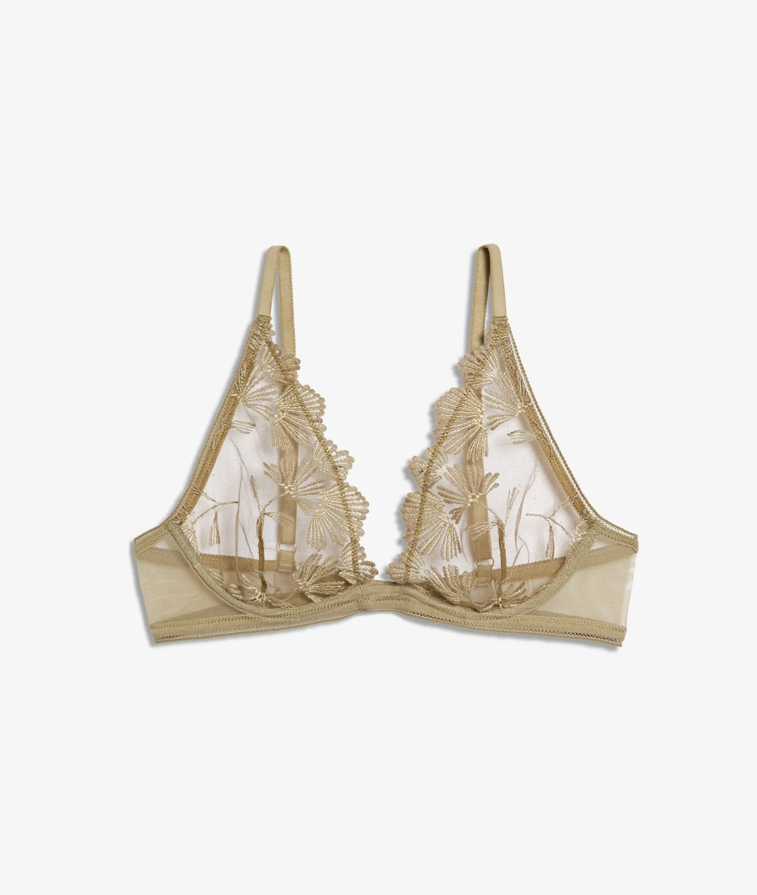Etam Bra N.7 - The Balconette Scarf KHAKI Cheap