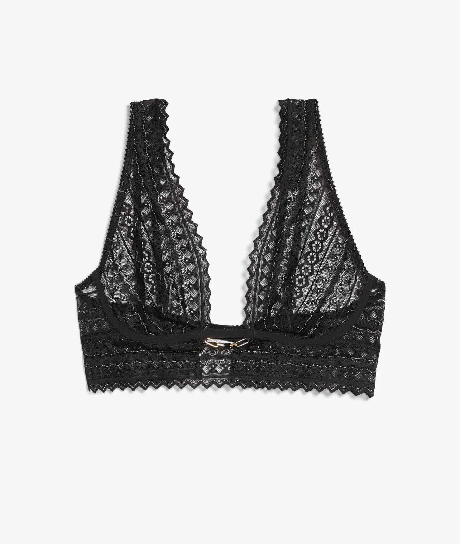 Etam Bra N.7 - The Balconette Scarf BLACK Clearance