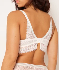 Etam Bra N.5 - The Lightly Lined Plunge Bra PEARL Outlet