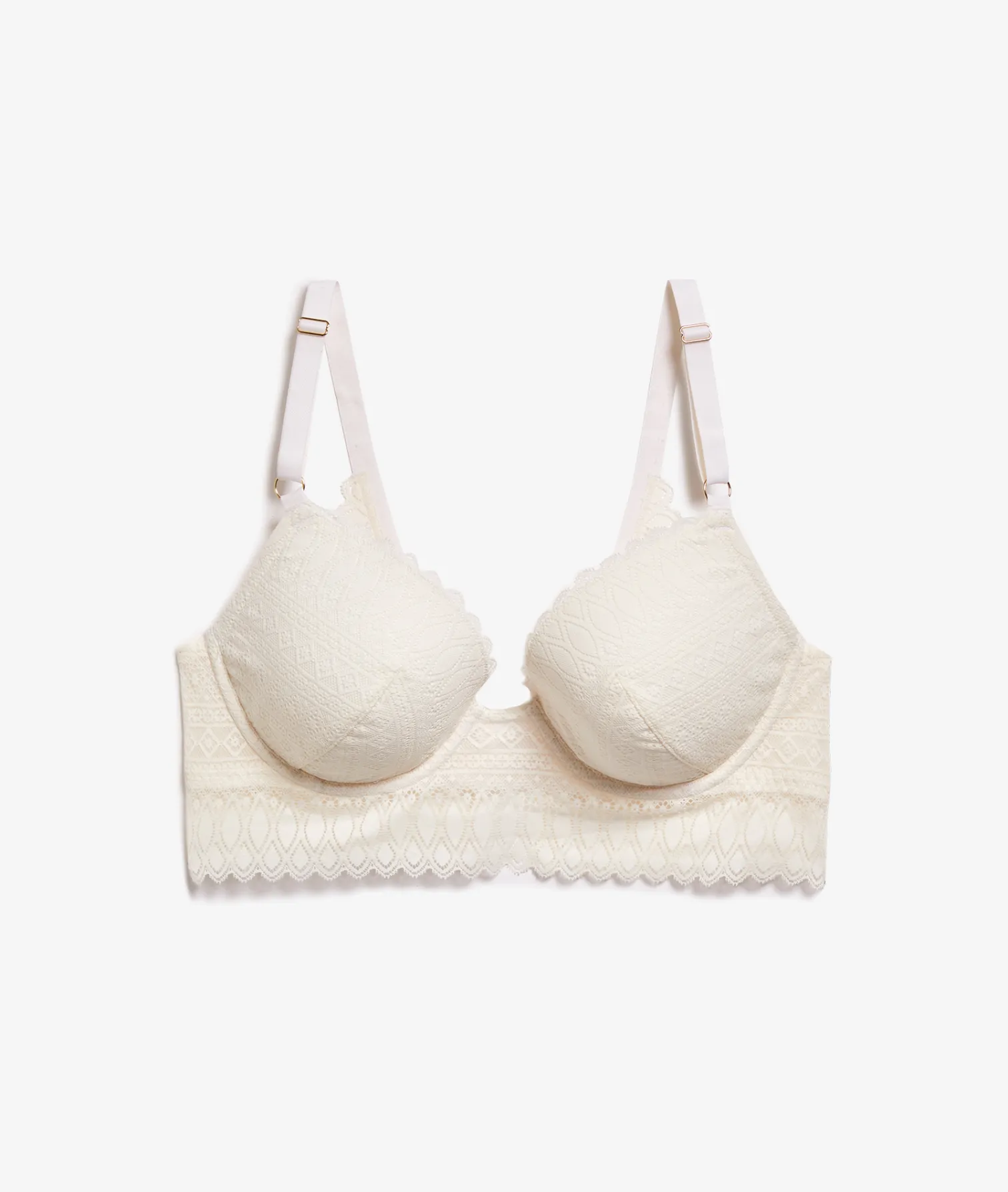 Etam Bra N.5 - The Lightly Lined Plunge Bra PEARL Outlet