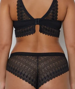Etam Bra N.5 - The Lightly Lined Plunge Bra BLACK Hot