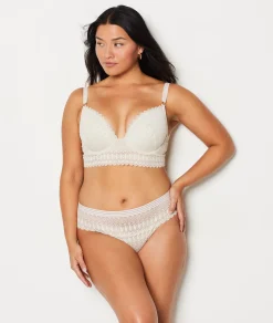 Etam Bra N.5 - The Lightly Lined Plunge Bra LINEN Cheap