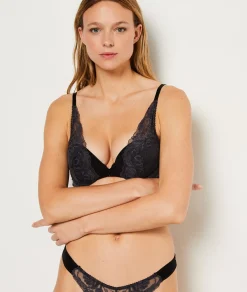 Etam Bra N.3 - The Push-up Scarf ANTHRACITE Fashion