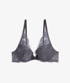 Etam Bra N.3 - The Push-up Scarf ANTHRACITE Fashion