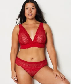 Etam Bra N.8 - The Wireless Triangle Scarf RED Store