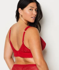 Etam Bra N.8 - The Wireless Triangle Scarf RED Store