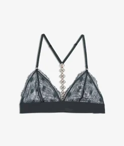 Etam Bra N.8 - The Wireless Triangle Bra KHAKI Discount
