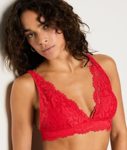 Etam Bra N.8 - The Wireless Triangle Bra RED Store