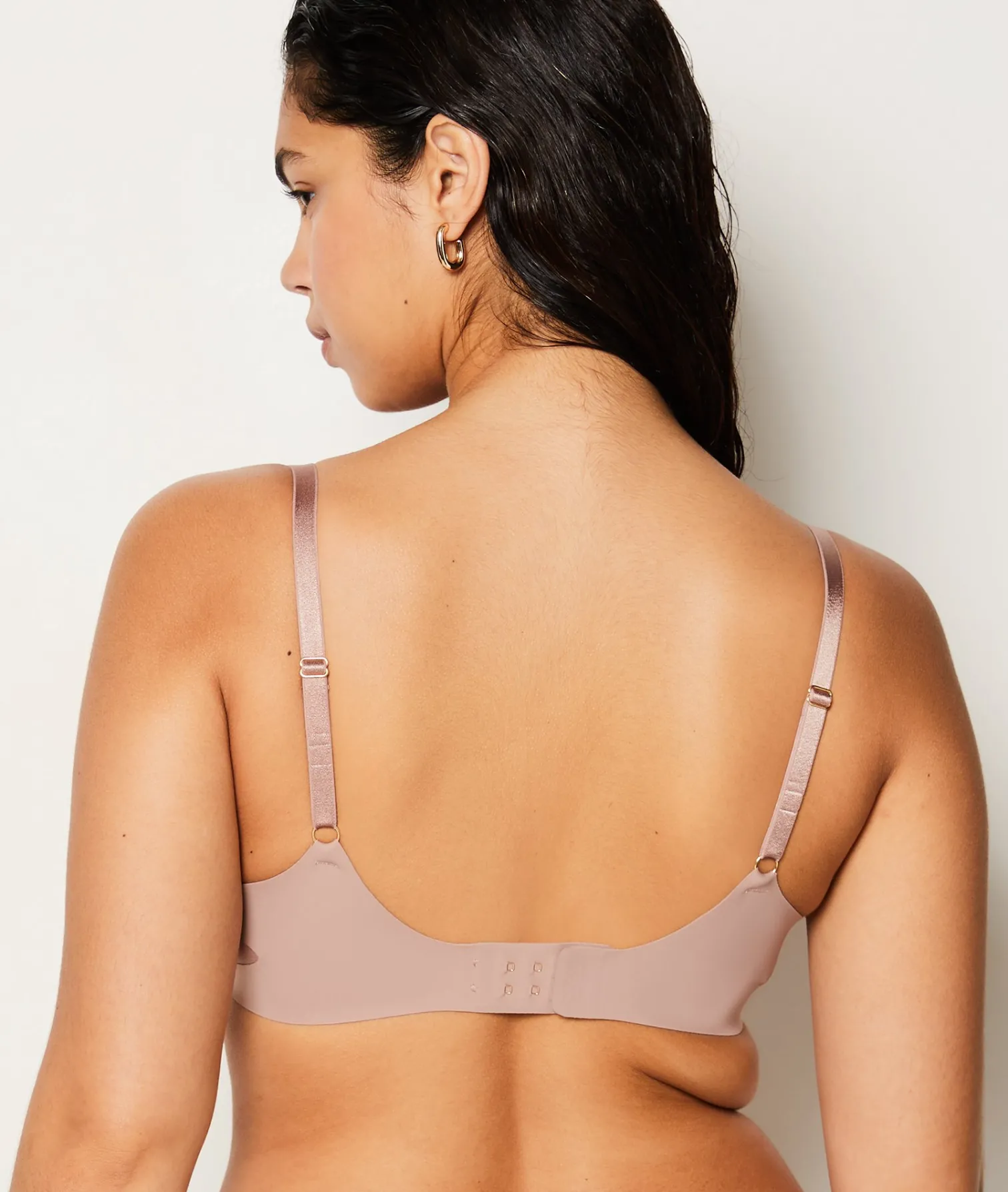Etam Bra No. 4 - Lightly Lined Demi Bra TAUPE Hot