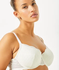 Etam Bra No. 4 - Lightly Lined Demi Bra PERLE Cheap