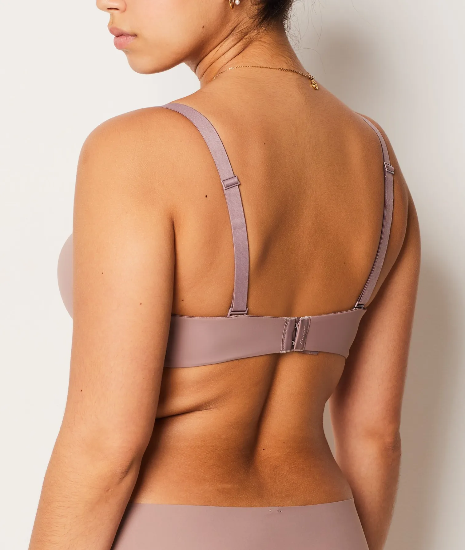 Etam Bra No. 4 - Lightly Lined Demi Bra TAUPE Cheap