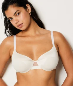 Etam Bra No. 4 - Lightly Lined Demi Bra ECRU Shop