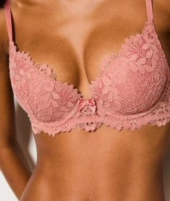 Etam Bra No. 2 - Plunging Push-Up PECHE Cheap