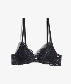 Etam Bra No. 2 - Plunging Push-Up NOIR Sale