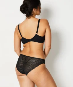 Etam Bra No. 2 - Plunging Push-Up NOIR Cheap