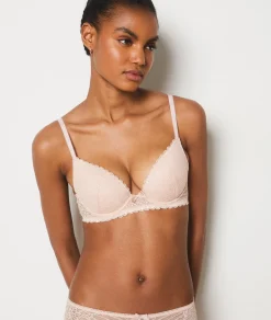 Etam Bra No. 2 - Plunging Push-Up BLUSH Store