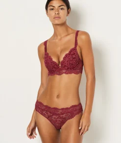 Etam Bra No. 2 - Plunging Push-Up CUIVRE Cheap