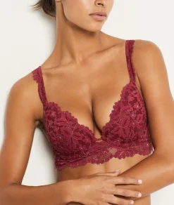 Etam Bra No. 2 - Plunging Push-Up CUIVRE Cheap