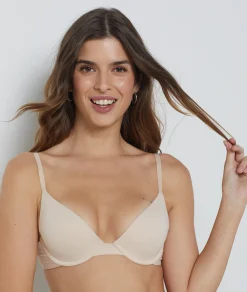 Etam Bra No. 2 - Plunging Push-Up LINEN Outlet