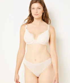 Etam Bra No. 2 - Plunging Push-Up ROSEPOUDRE Cheap