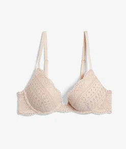 Etam Bra No. 2 - Plunging Push-Up ROSEPOUDRE Cheap