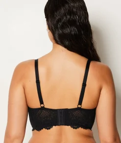 Etam Bra No. 9 - The Balconette Bustier NOIR Online