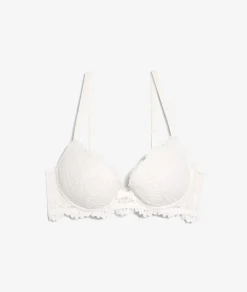 Etam Bra No. 5 - The Lightly Lined Plunge Bra PEARL Sale