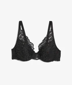 Etam Bra No. 6 - The Lightly Lined Wrap Bra IMPFDBLACK Online