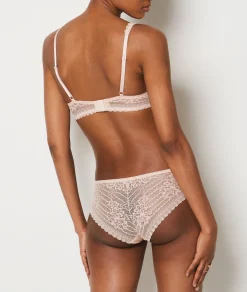 Etam Bra No. 6 - The Lightly Lined Wrap Bra BLUSH Flash Sale