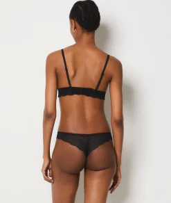 Etam Bra No. 8 - The Wireless Triangle Bra NOIR Cheap